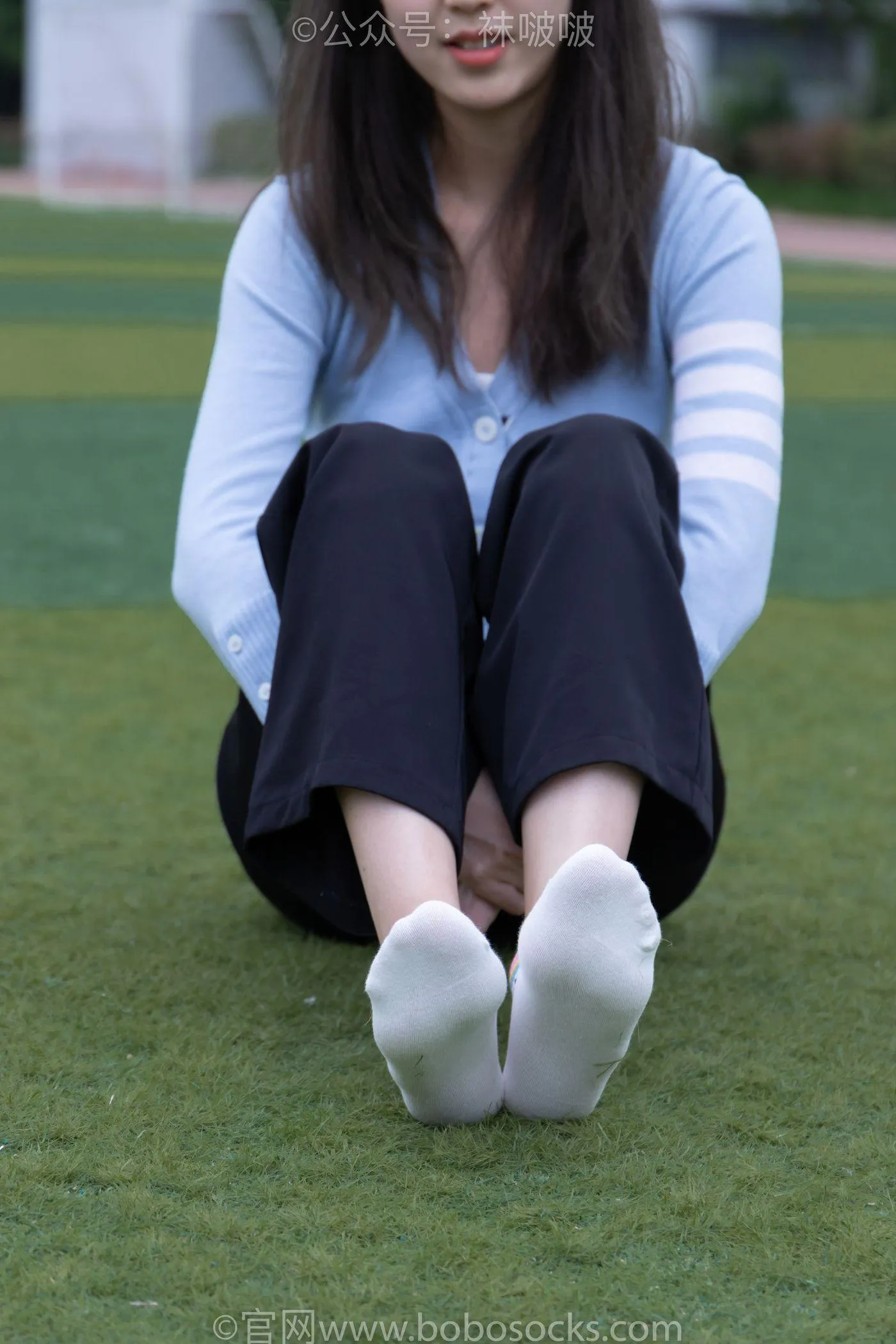 [BoBoSocks袜啵啵]NO.021 泡芙-板鞋、白棉袜、裸足 [131P]插图2